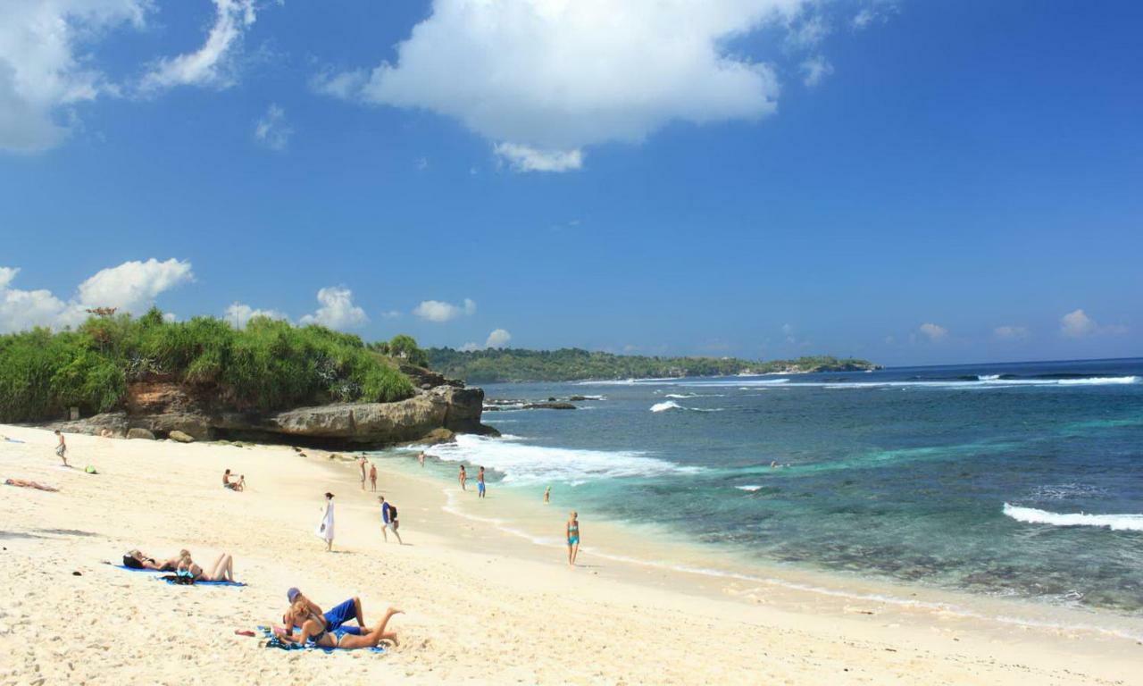 Dream Beach Hostel Lembongan Esterno foto